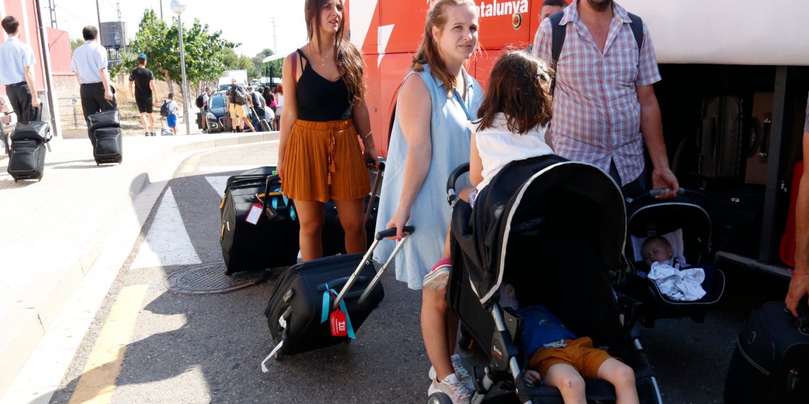 #Fotogaleria: matí caòtic als trens de les línies R15 i R16