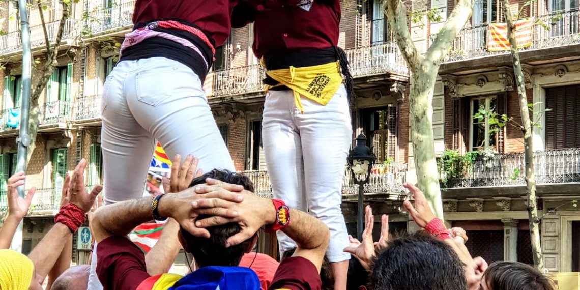 #Fotogaleria: La manifestació de la Diada des del tram ebrenc