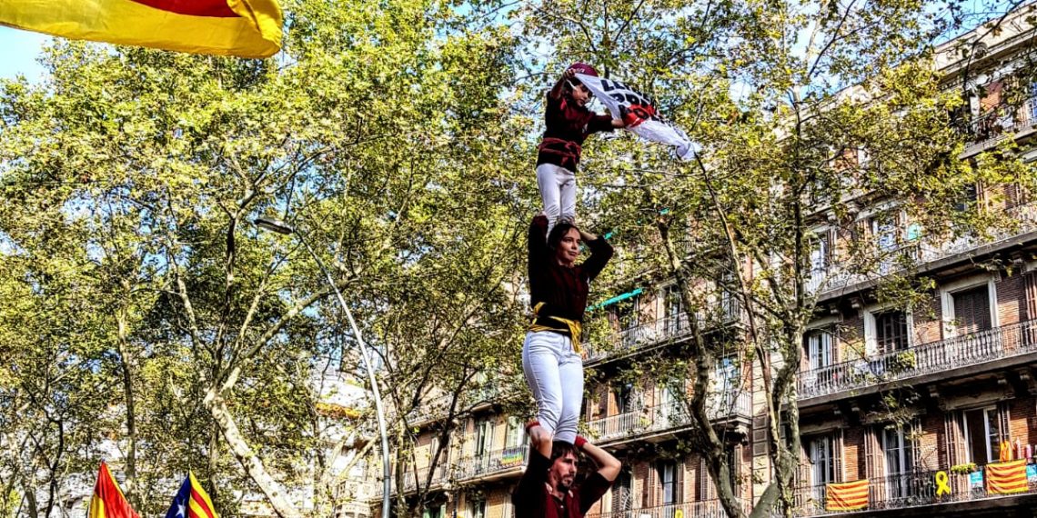 #Fotogaleria: La manifestació de la Diada des del tram ebrenc