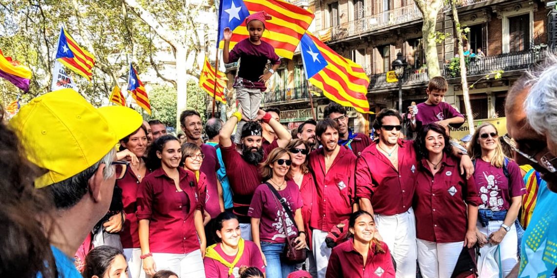 #Fotogaleria: La manifestació de la Diada des del tram ebrenc
