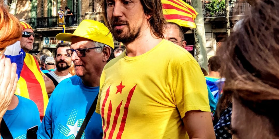 #Fotogaleria: La manifestació de la Diada des del tram ebrenc