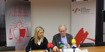 Acord del Col·legi de Periodistes amb el Col·legi d’Advocats i Advocades de Tortosa