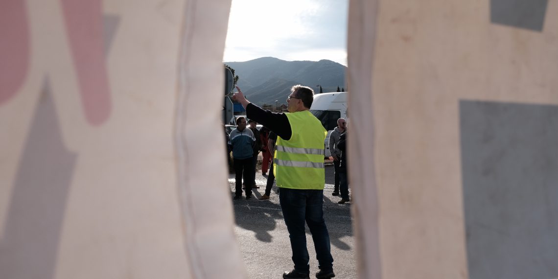 #Fotogaleria: Així va ser l’últim tall de l’N-340 per la gratuïtat de l’AP-7