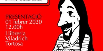 [#NdP] Presentació de l’antologia poètica de Jon Gras a Tortosa