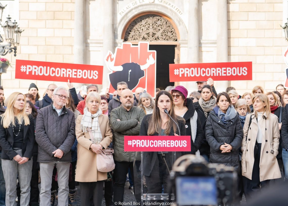 Prou Correbous agrupa nou entitats per l’abolició de les festes taurines