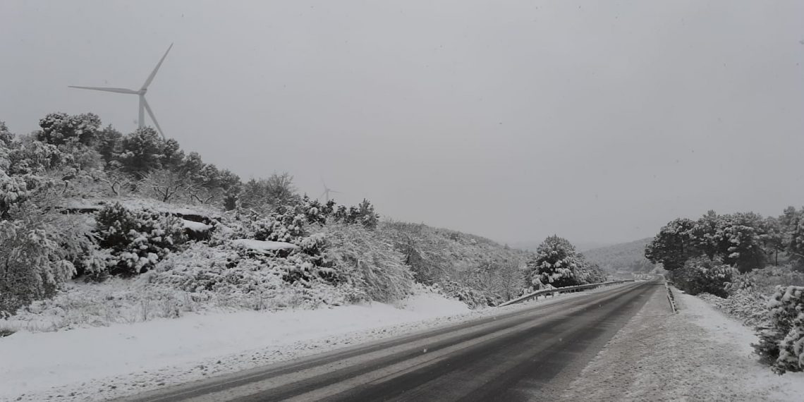 #Fotogaleria Les imatges del temporal de neu i pluja a les Terres de l’Ebre