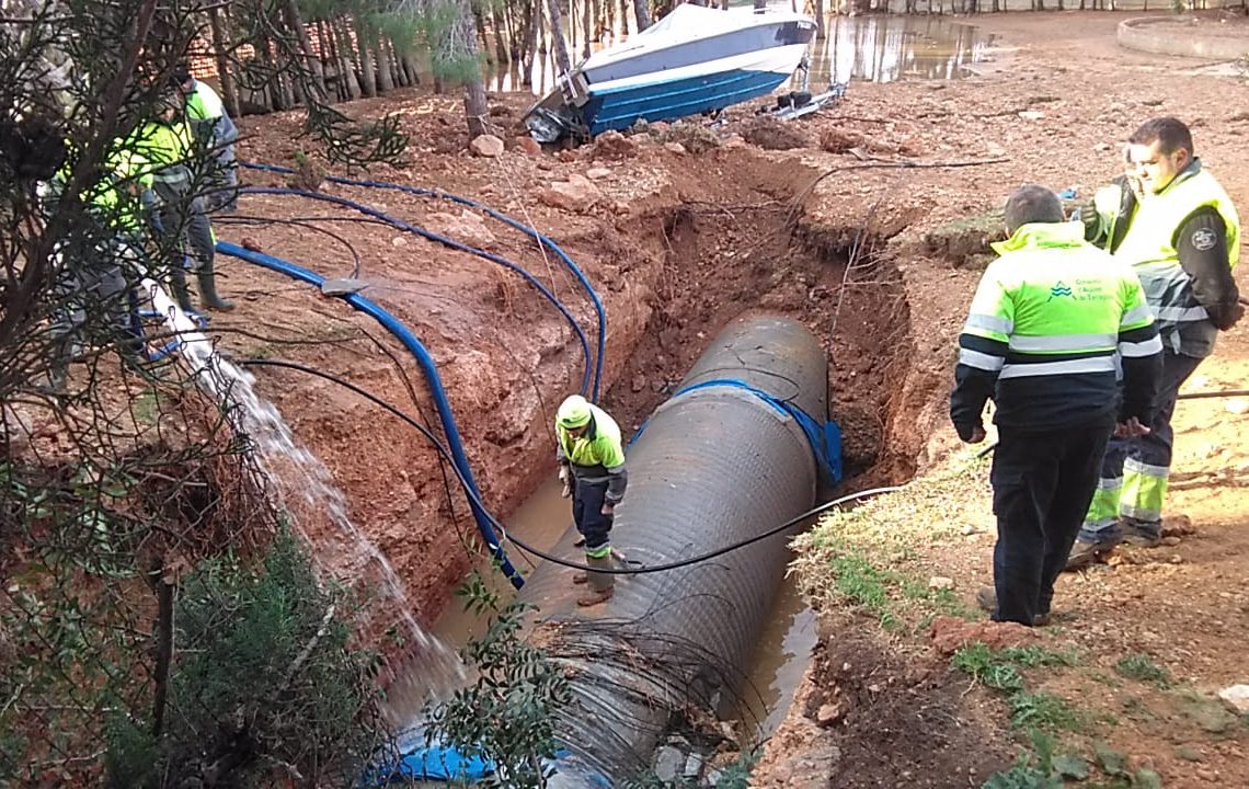 El trencament de la canonada del CAT deixa tots els consorciats sense subministrament