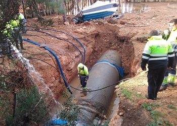 El trencament de la canonada del CAT deixa tots els consorciats sense subministrament