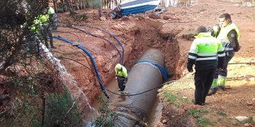 El trencament de la canonada del CAT deixa tots els consorciats sense subministrament