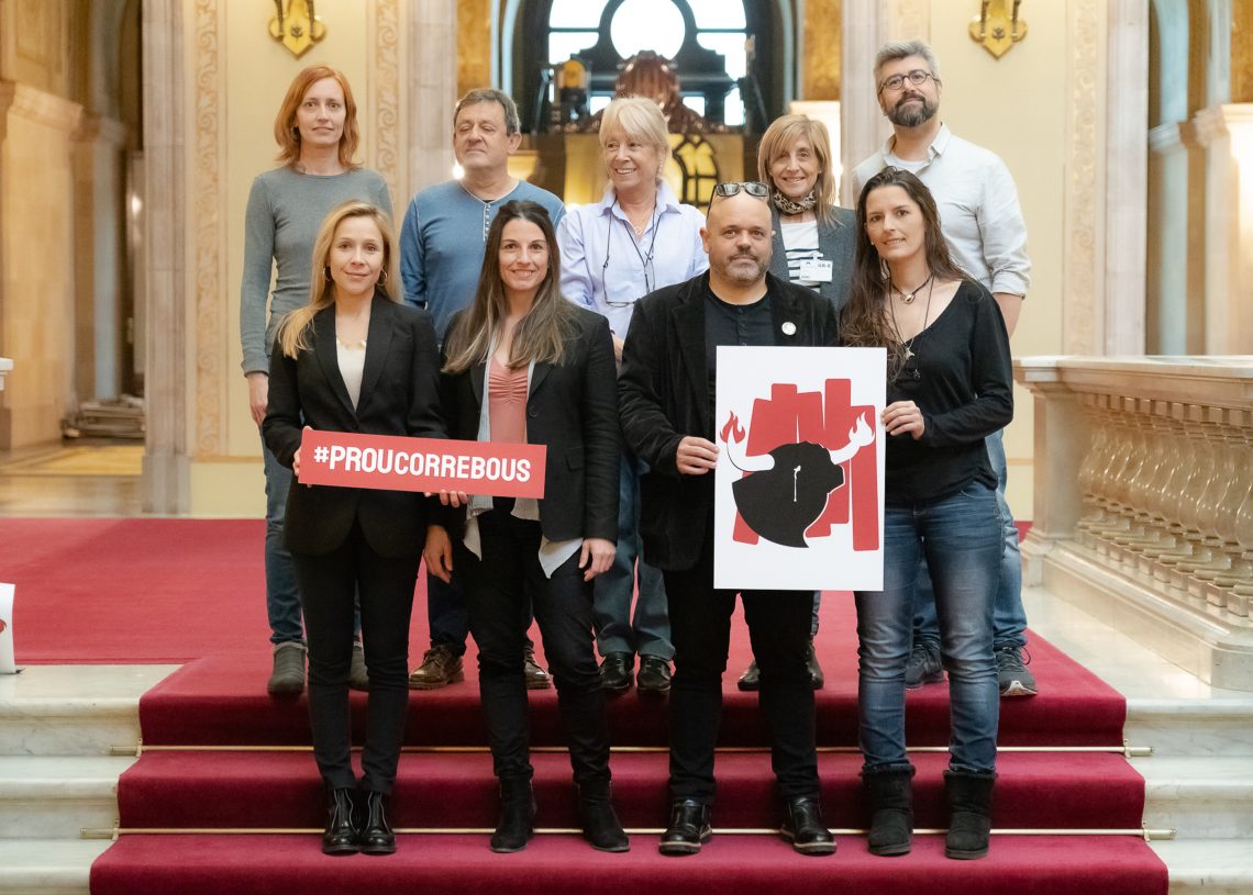 Prou Correbous, nova plataforma per lluitar contra les festes taurines arreu de Catalunya