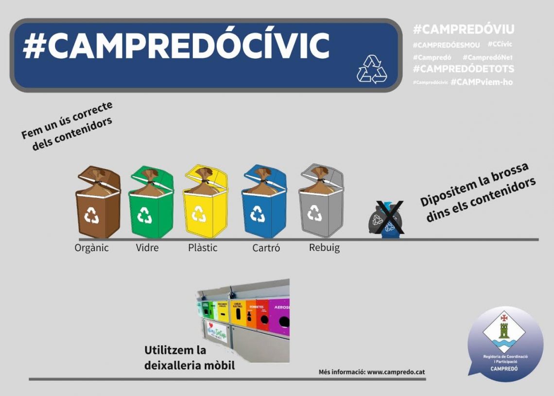 Campredó activa la campanya #CampredóCívic