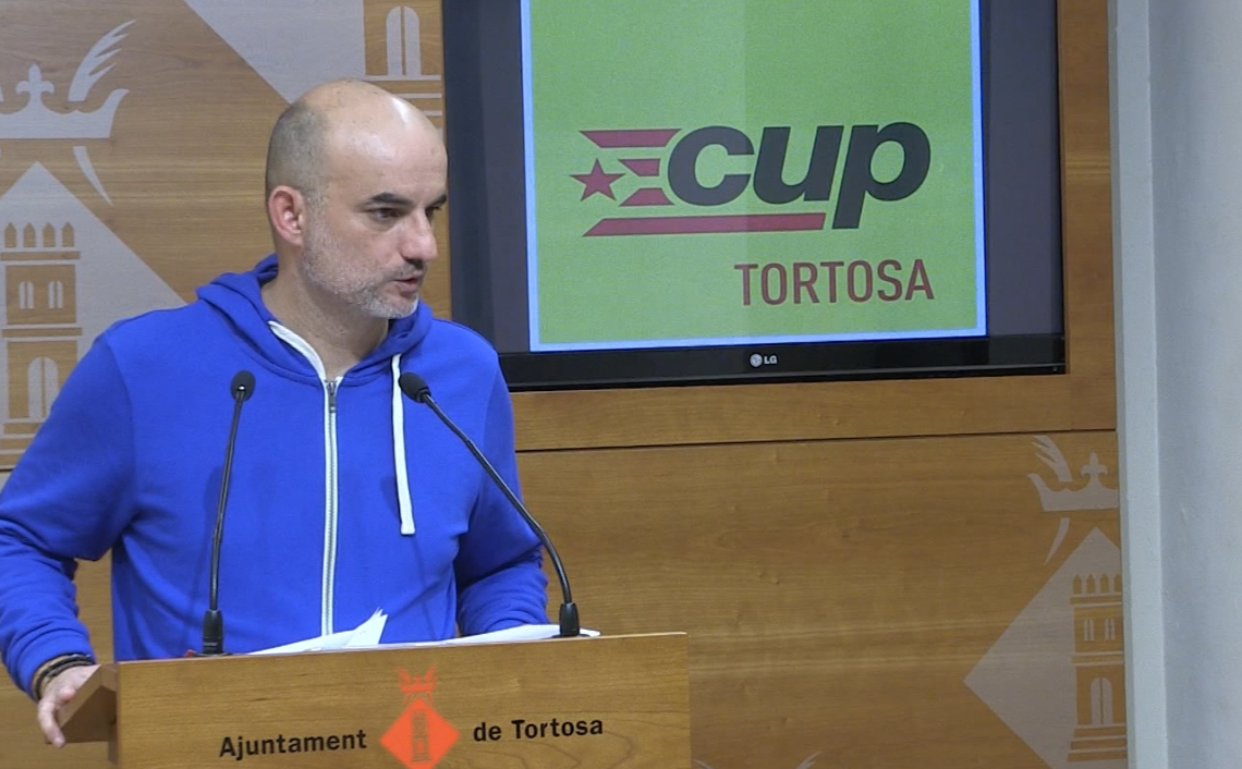 La CUP reclama una comunicació més transparent i justa a Tortosa
