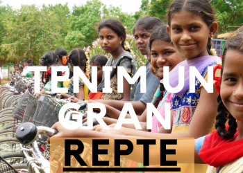 Per què l’alumnat del Cristòfol Despuig vol donar més de 100 bicicletes a l’Índia?