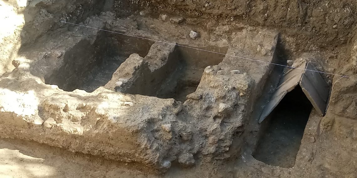 [#Fotogaleria] Tortosa descobreix un mausoleu romà del segle IV a Remolins