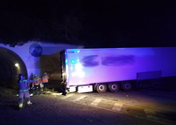 Un camioner mor en un accident a l’AP-7 a l’Ametlla de Mar