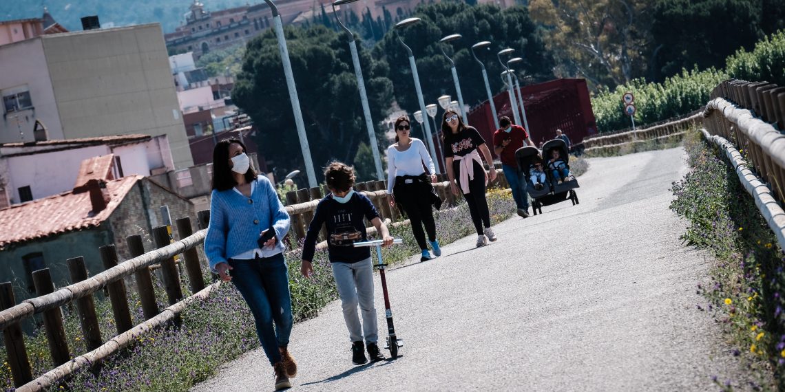[#Fotogaleria] Escenes del primer dia de desconfinament infantil a Tortosa i la Ràpita