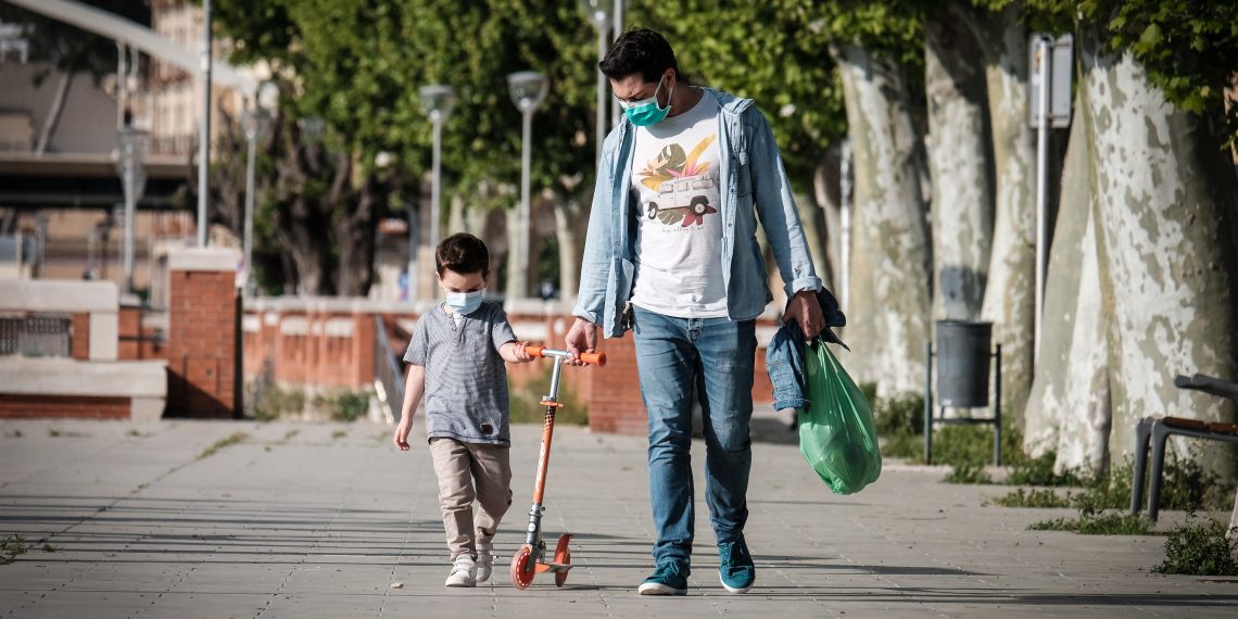 [#Fotogaleria] Escenes del primer dia de desconfinament infantil a Tortosa i la Ràpita
