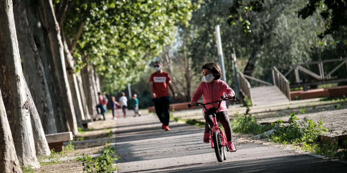 [#Fotogaleria] Escenes del primer dia de desconfinament infantil a Tortosa i la Ràpita
