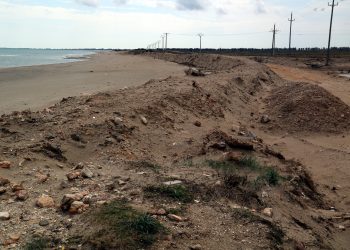 El Delta, pendent de les obres d’emergència pel Gloria aturades pel coronavirus