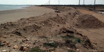 El Delta, pendent de les obres d’emergència pel Gloria aturades pel coronavirus