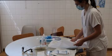 [#Fotogaleria] Així es fan les proves PCR als CAP de les Terres de l’Ebre