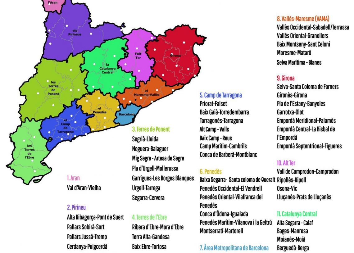 ‘La descentralització de Catalunya, per una Catalunya federal’, per Jaume Casañas