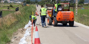 Amposta i la Ràpita comencen les obres d’emergència a la carretera del Poblenou