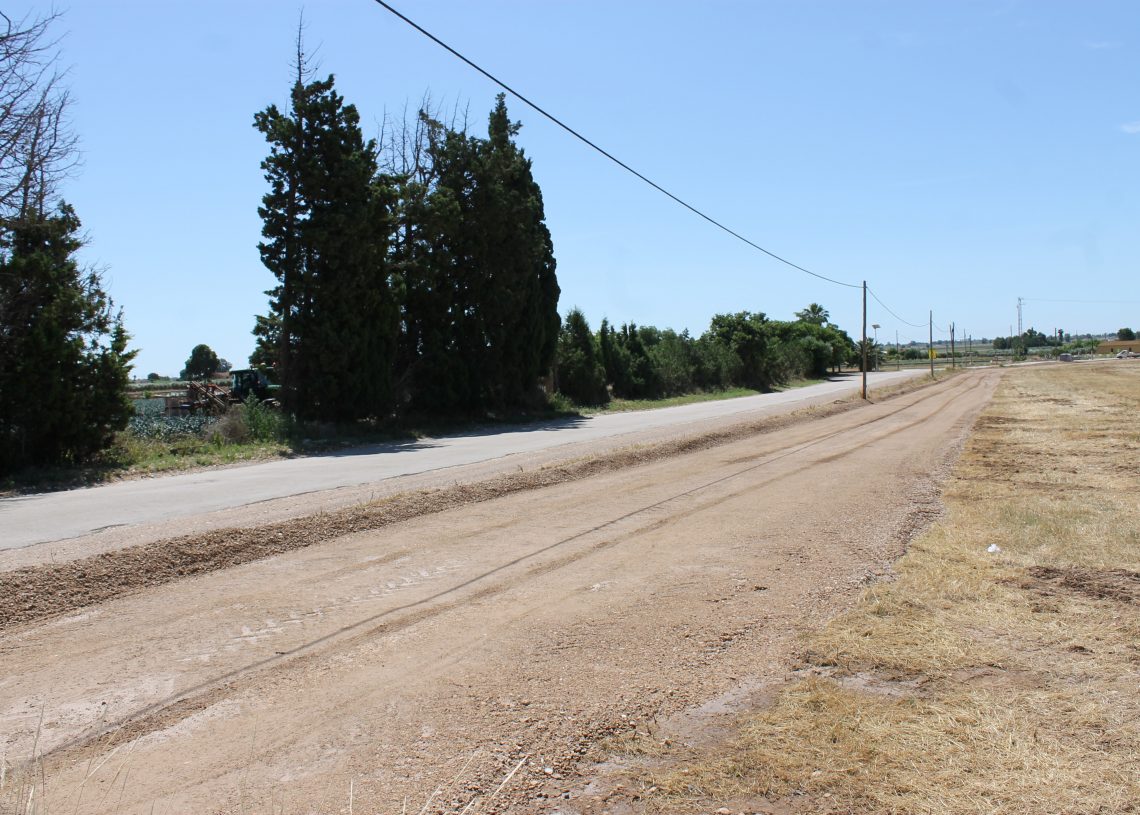 Més seguretat per a vianants i ciclistes a la carretera de l’Ermita de l’Aldea