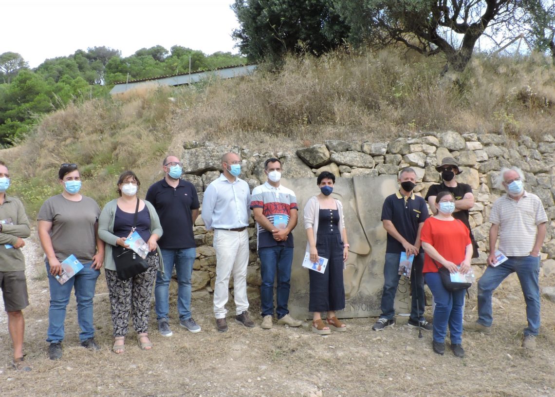 La tecnologia permet actualitzar el projecte escultòric ‘Art al Ras’ de la Terra Alta