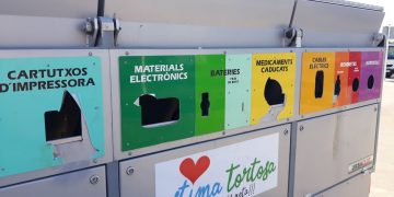 Investiguen un acte vandàlic contra la deixalleria mòbil de Tortosa