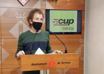 La CUP porta al ple de Tortosa una moció per reclamar la dissolució del CAT