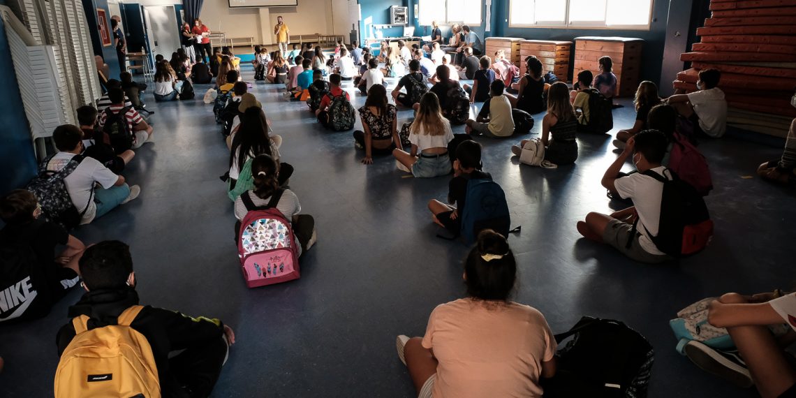 [#Fotogaleria] Així ha sigut l’inici de curs a l’escola Sant Llàtzer i l’institut Despuig
