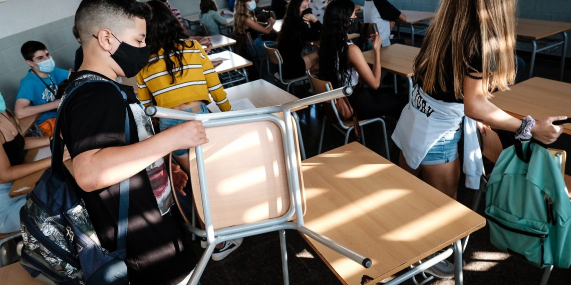 [#Fotogaleria] Així ha sigut l’inici de curs a l’escola Sant Llàtzer i l’institut Despuig