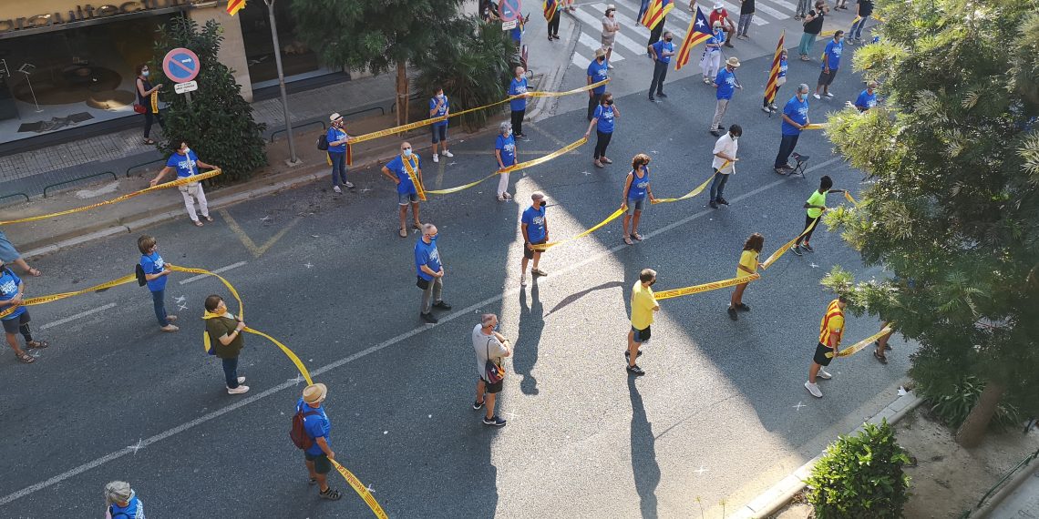[#Fotogaleria] La concentració sobiranista de Tortosa per la Diada