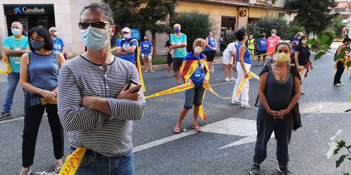 [#Fotogaleria] La concentració sobiranista de Tortosa per la Diada