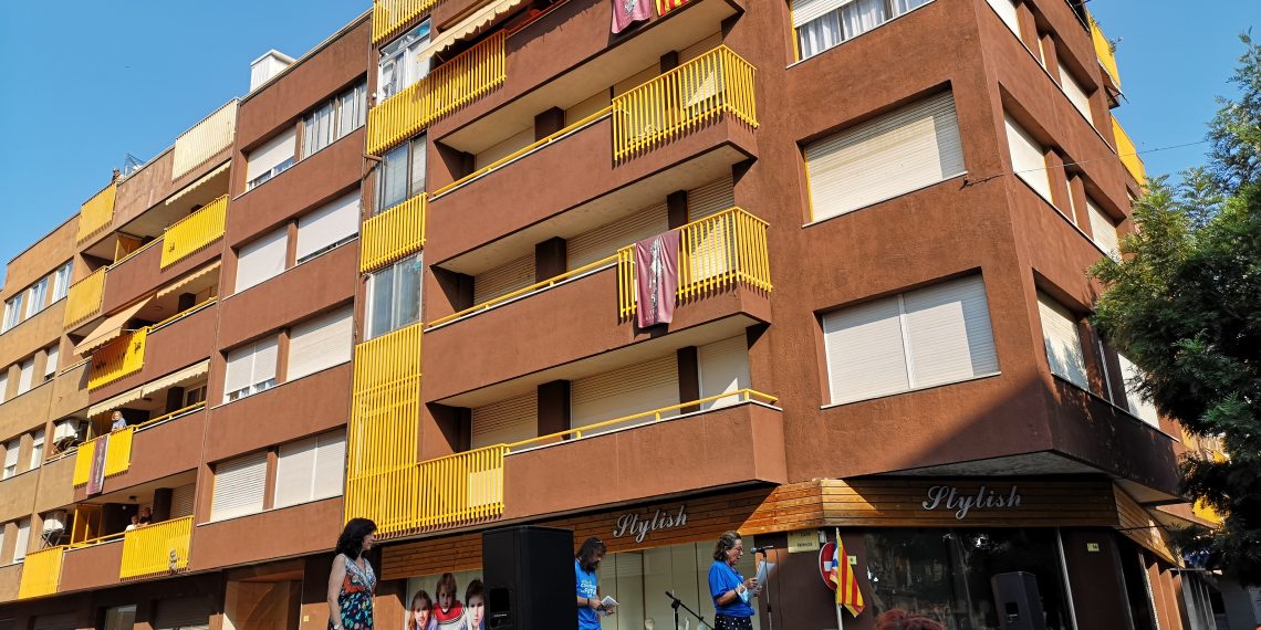 [#Fotogaleria] La concentració sobiranista de Tortosa per la Diada