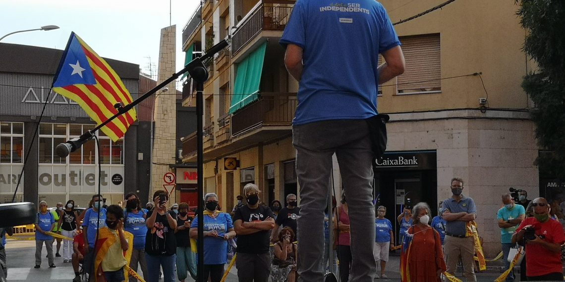 [#Fotogaleria] La concentració sobiranista de Tortosa per la Diada