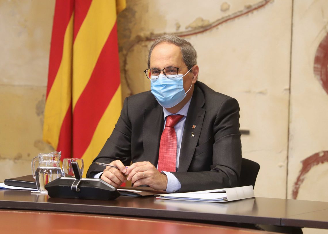 Quim Torra, un any i mig inhabilitat