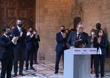 Torra crida a convertir les eleccions en ‘un nou plebiscit’ per confirmar l’1-O