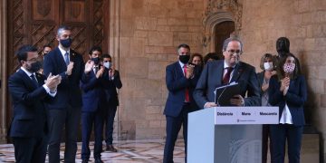 Torra crida a convertir les eleccions en ‘un nou plebiscit’ per confirmar l’1-O