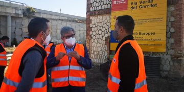 El Consell Comarcal del Baix Ebre comença les obres de la Via Verda del Carrilet