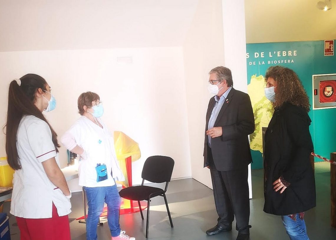 El Consell Comarcal cedeix un espai d’EbreTerra per a la vacunació de la grip