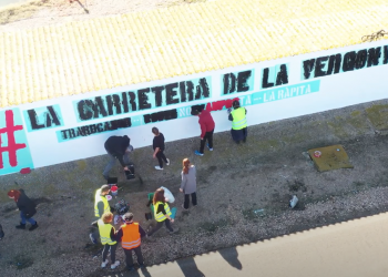 📺 La plataforma torna a la ‘carretera de la Vergonya’ amb un vídeo