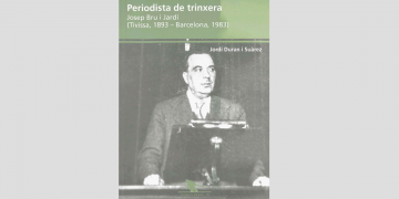 Presenten a Tivissa ’Periodista de trinxera, Josep Bru i Jardí’, nou llibre de Jordi Duran