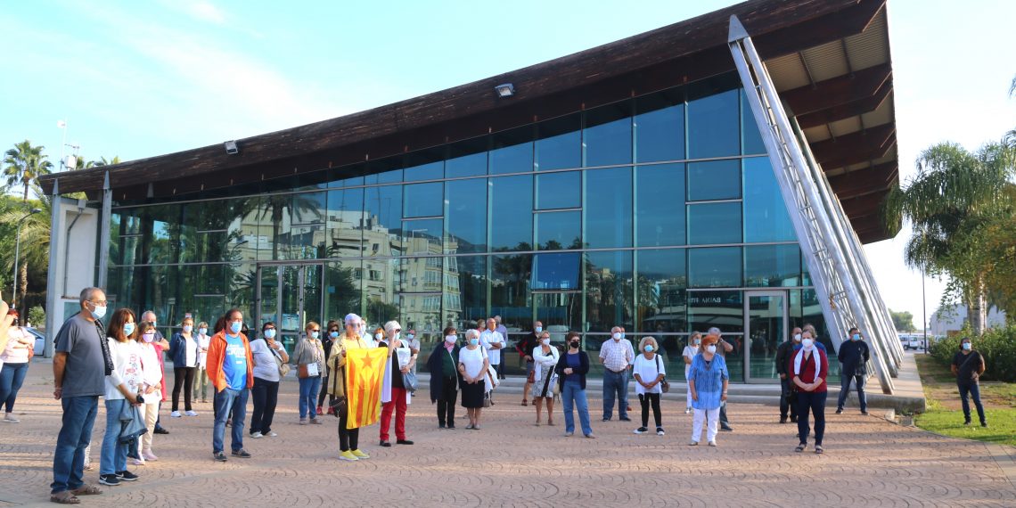 📷  La Ràpita recorda l’1-O, pendent del procés obert contra Josep Caparrós i Albert Salvadó