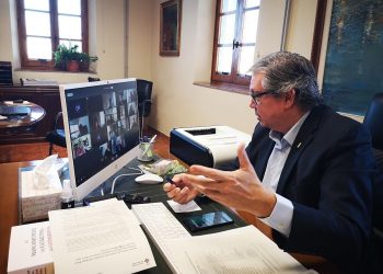 Faura presenta l’esborrany del pressupost comarcal del 2021 als alcaldes del Baix Ebre