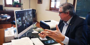 Faura presenta l’esborrany del pressupost comarcal del 2021 als alcaldes del Baix Ebre