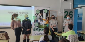 L’institut d’Alcanar, pioner en la formació d’alumnes com a agents anticovid