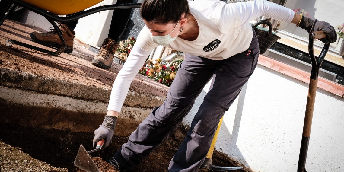 [#Fotogaleria] 📷 Exhumació a la fossa dels Reguers per buscar les restes d’un maqui