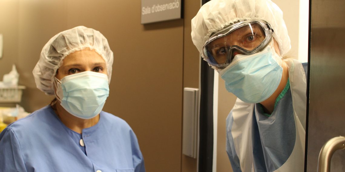 [#Fotogaleria] 📷 Així es lluita contra el coronavirus a l’hospital de Tortosa